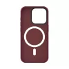 Connect Apple iPhone 15 Pro hybride hoesje met magneet PC+TPU pruim