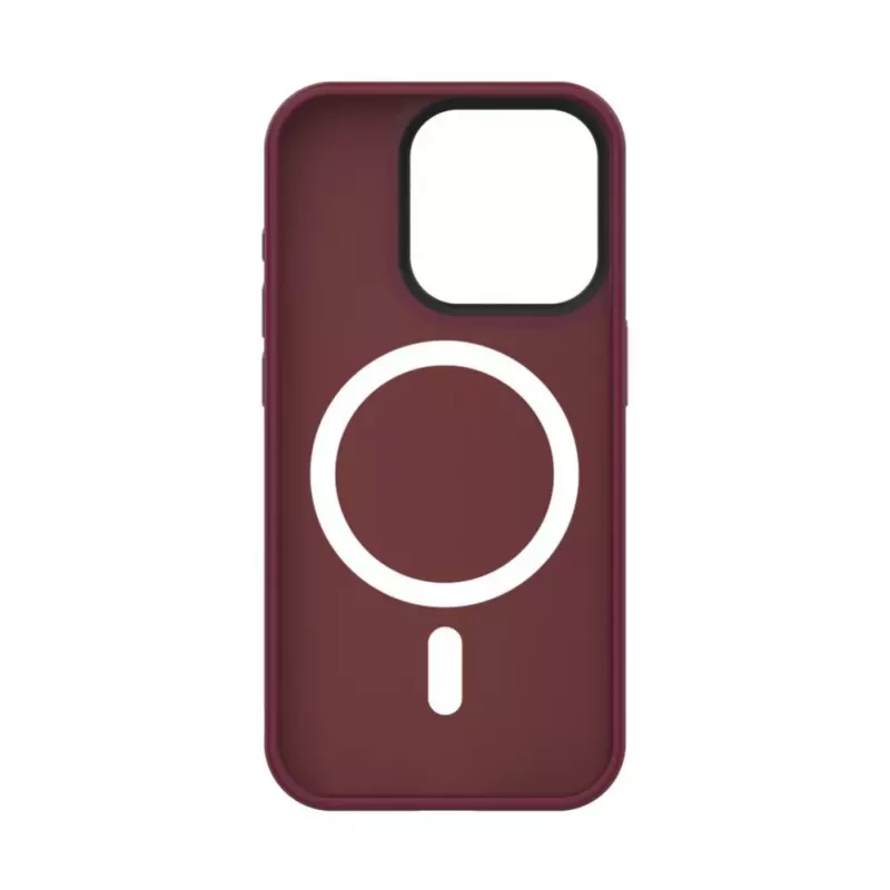 Connect Apple iPhone 15 Pro hybride hoesje met magneet PC+TPU pruim