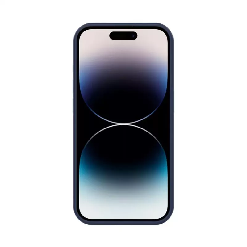 Connect Apple iPhone 15 Pro Max hybride hoesje met magneet, PC+TPU, blauw