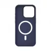 Connect Apple iPhone 15 Pro Max hybride hoesje met magneet, PC+TPU, blauw
