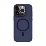 Connect Apple iPhone 15 Pro Max hybride hoesje met magneet, PC+TPU, blauw