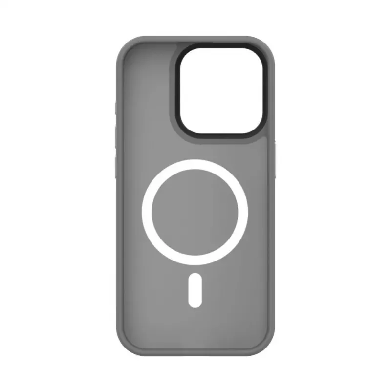 Connect Apple iPhone 15 Pro Max hybride hoesje met magneet PC+TPU zilver