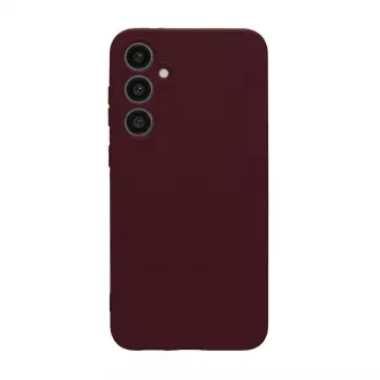 Evelatus Samsung Galaxy A15 premium soft touch siliconen hoesje pruim