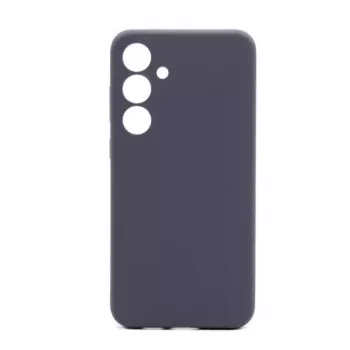 Evelatus Samsung Galaxy A35 premium soft touch siliconen hoesje midnight blue