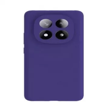 Evelatus Xiaomi Poco M6 Pro premium soft touch siliconen hoesje paars
