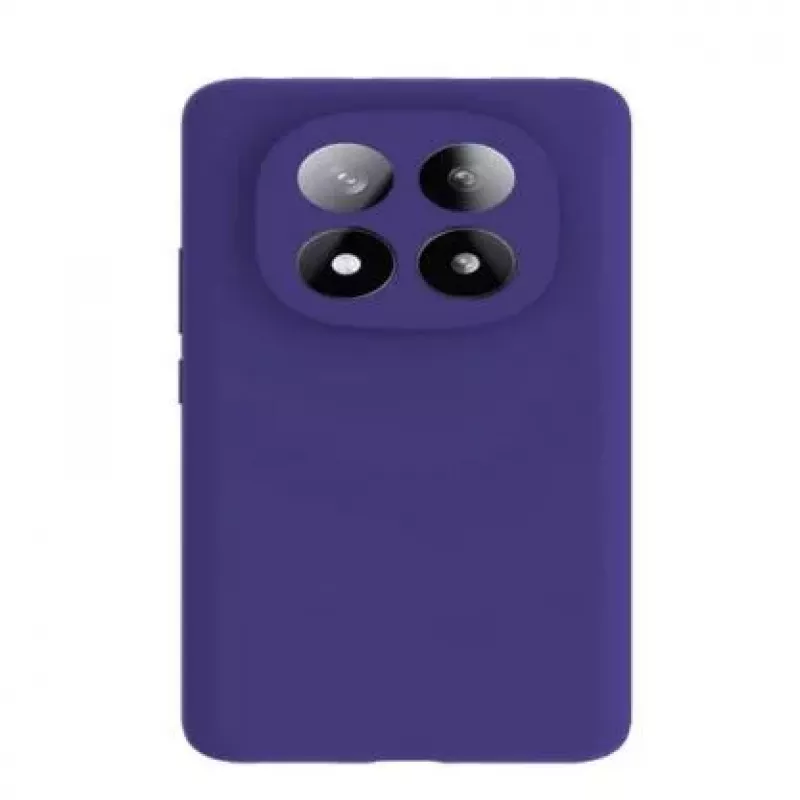 Evelatus Xiaomi Poco M6 Pro premium soft touch siliconen hoesje paars