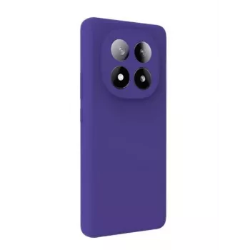 Evelatus Xiaomi Poco M6 Pro premium soft touch siliconen hoesje paars