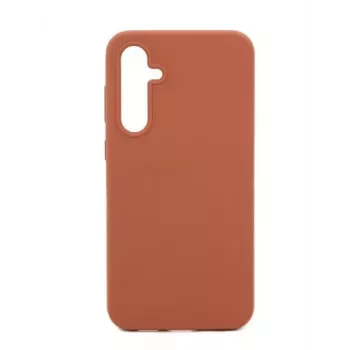 Evelatus Samsung Galaxy S24 Premium Soft Touch Silicone Case bruin