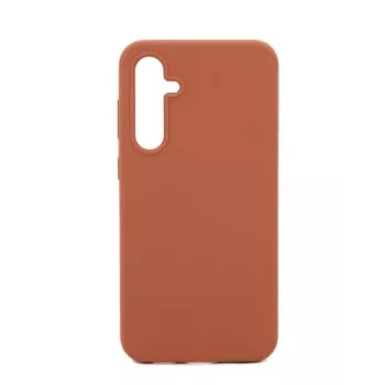 Evelatus Samsung Galaxy S24 Ultra Premium Soft Touch Silicone Case bruin