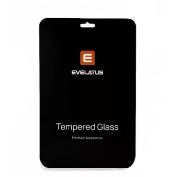 Evelatus Galaxy Tab Active5 0,33 mm vlakke heldere gehard glas schermbeschermer met Japan-lijm, antistatisch, 1-pack