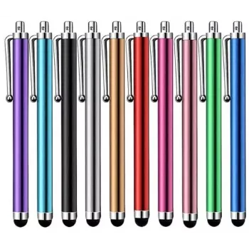 iLike PS1 universele capacitieve styluspen (10,5 cm) voor smartphone & tablet-pc - lichtroze