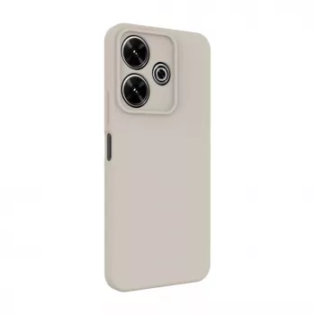 Connect Xiaomi Redmi Note 13 4G Premium Quality Soft Touch Siliconen Hoesje Zilver