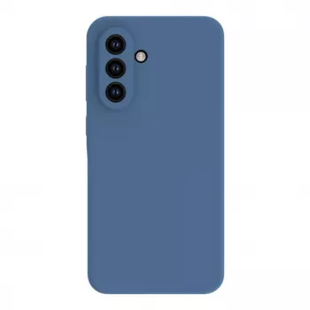 Connect Samsung Galaxy A35 5G Premium Quality Soft Touch Siliconen Hoesje Middernachtblauw