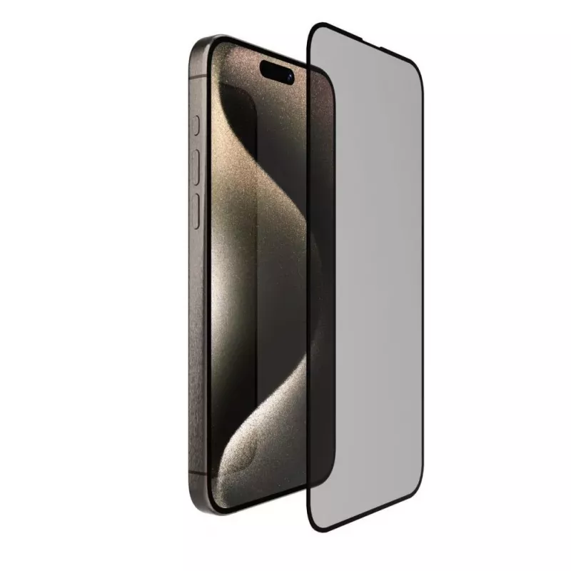 Connect Xiaomi Redmi 13C 5G Privacy 2.5D Silk Full Cover Anti-Static Stronger zwart