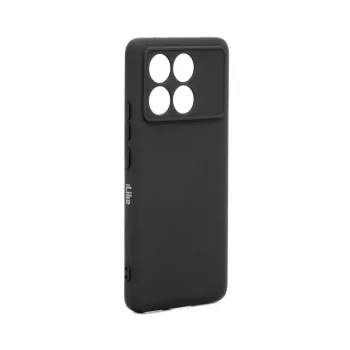 iLike Xiaomi Poco X6 Pro nano siliconenhoesje zwart