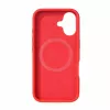 Evelatus Apple iPhone 16 Premium MagSafe Soft Touch Siliconen Hoesje Rood