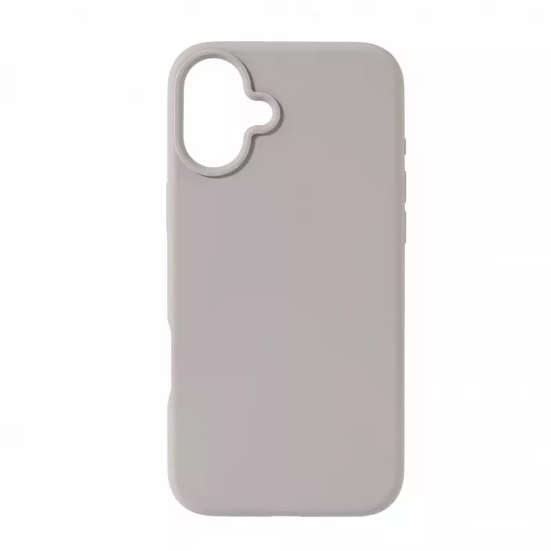 Evelatus Apple iPhone 16 Plus Premium MagSafe Soft Touch Siliconen Hoesje Zilver