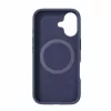 Evelatus Apple iPhone 16 Premium MagSafe Soft Touch Siliconen Hoesje Middernachtblauw