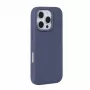 Evelatus Apple iPhone 16 Pro Max Premium MagSafe Soft Touch Siliconen Hoesje Middernachtblauw