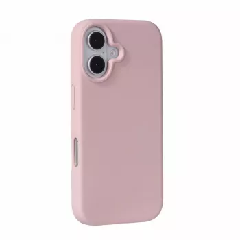 Evelatus Apple iPhone 16 Premium MagSafe Soft Touch Siliconen Hoesje Roze Zand