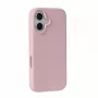 Evelatus Apple iPhone 16 Premium MagSafe Soft Touch Siliconen Hoesje Roze Zand