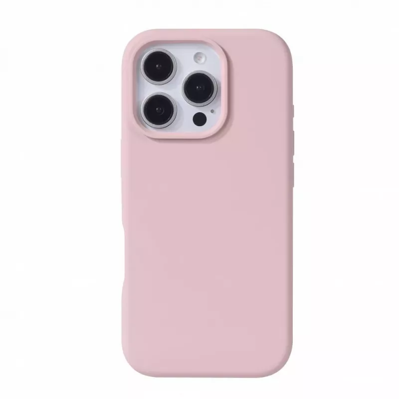 Evelatus Apple iPhone 16 Pro Max Premium MagSafe Soft Touch Siliconen Hoesje Roze Zand