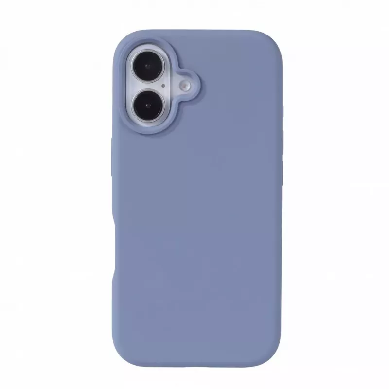 Evelatus Apple iPhone 16 Premium MagSafe Soft Touch Siliconen Hoesje Lavendelgrijs