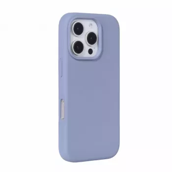 Evelatus Apple iPhone 16 Pro Max Premium MagSafe Soft Touch Siliconen Hoesje Lavendelgrijs