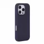 Evelatus Apple iPhone 16 Pro Max Premium MagSafe Soft Touch Siliconen Hoesje Diep Paars