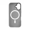Evelatus Apple iPhone 16 Hybrid Case met MagSafe PC+TPU Zilver