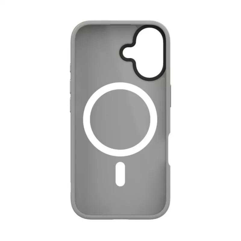 Evelatus Apple iPhone 16 Hybrid Case met MagSafe PC+TPU Zilver