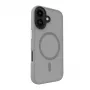 Evelatus Apple iPhone 16 Hybrid Case met MagSafe PC+TPU Zilver