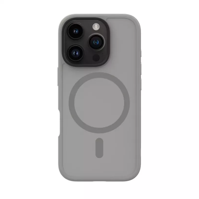 Evelatus Apple iPhone 16 Pro Hybrid Case met MagSafe PC+TPU Zilver
