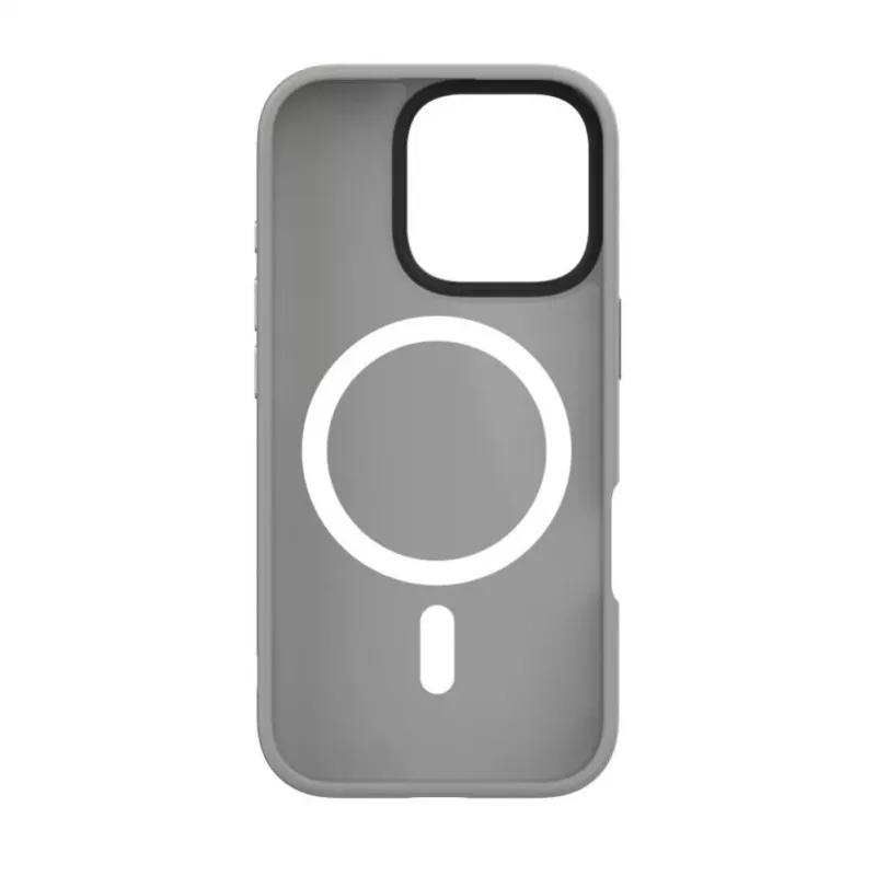 Evelatus Apple iPhone 16 Pro Hybrid Case met MagSafe PC+TPU Zilver