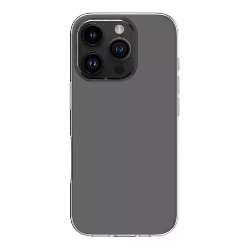 Evelatus Apple iPhone 16 Pro Clear Siliconen Case 1,5mm TPU Transparant