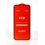 iLike Apple iPhone 16 Plus Full Glue 21D gehard glas schermbeschermer (2-pack) zwart