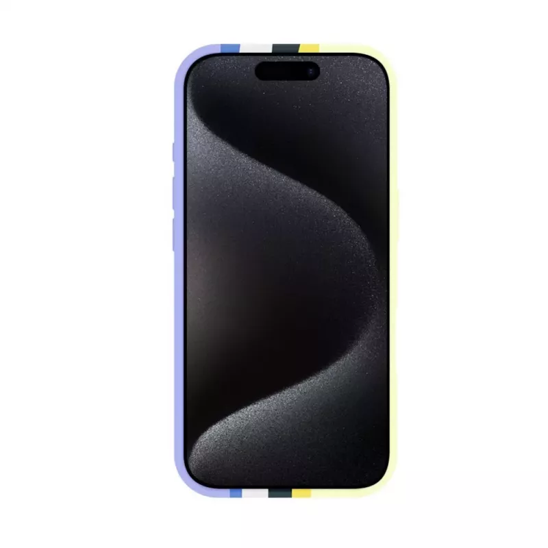 Evelatus Apple iPhone 16 Pro Max meerkleurige siliconenhoes met MagSafe Ceramic White