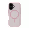 Evelatus Apple iPhone 16 hybride hoes met MagSafe PC+TPU roze