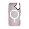 Evelatus Apple iPhone 16 hybride hoes met MagSafe PC+TPU roze
