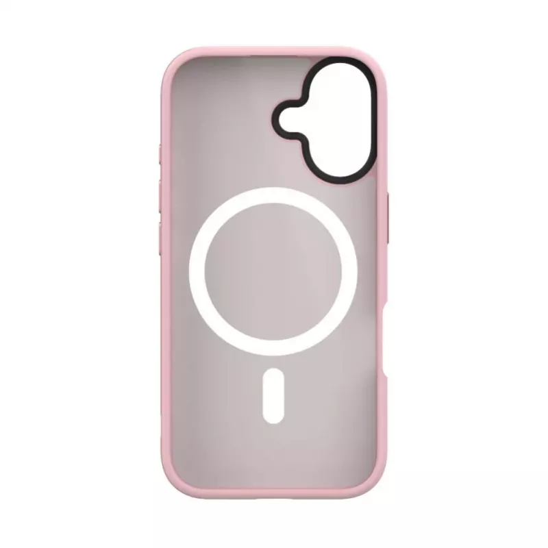 Evelatus Apple iPhone 16 hybride hoes met MagSafe PC+TPU roze