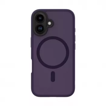 Evelatus Apple iPhone 16 hybride hoes met MagSafe PC+TPU lila
