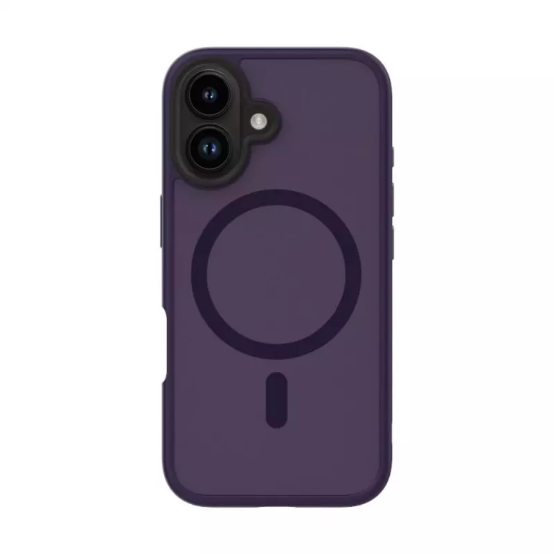 Evelatus Apple iPhone 16 hybride hoes met MagSafe PC+TPU lila