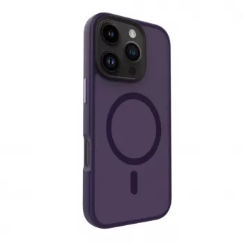 Evelatus Apple iPhone 16 Pro Max hybride hoes met MagSafe PC+TPU lila