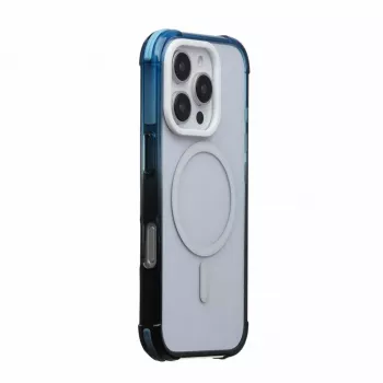 Evelatus Apple iPhone 16 Pro Defender gradient kleur MagSafe zwart blauw achterkant hoes
