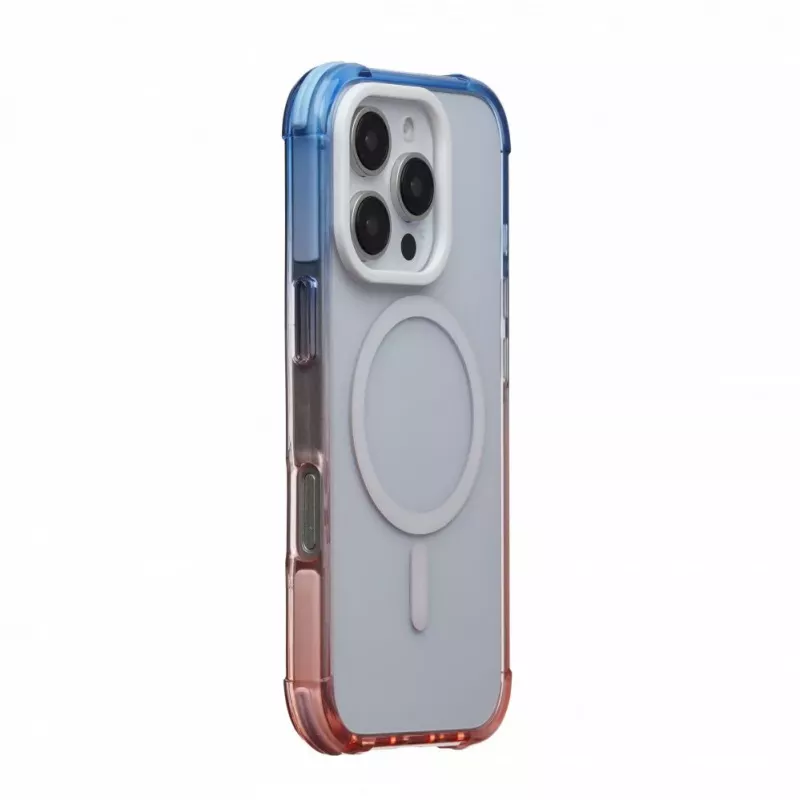 Evelatus Apple iPhone 16 Pro Defender Gradient Color MagSafe blauw roze