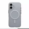 Evelatus Apple iPhone 16 Suitcase MagSafe hoesje transparant wit