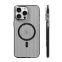 Evelatus Apple iPhone 16 Pro Suitcase MagSafe hoesje transparant zwart