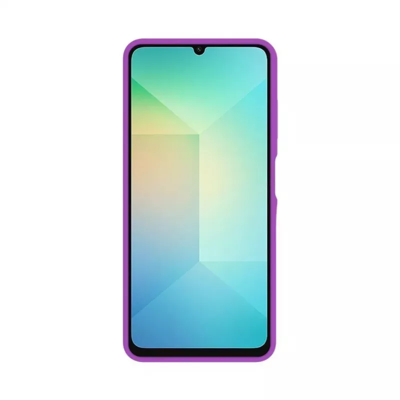 Evelatus Samsung Galaxy A06 5G Premium Magnetic Soft Touch Silicone Hoesje Grape
