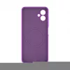 Evelatus Samsung Galaxy A06 5G Premium Magnetic Soft Touch Silicone Hoesje Grape