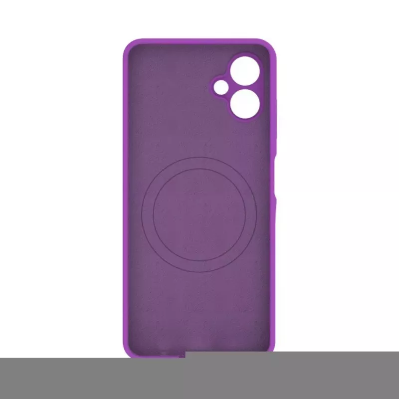 Evelatus Samsung Galaxy A06 5G Premium Magnetic Soft Touch Silicone Hoesje Grape